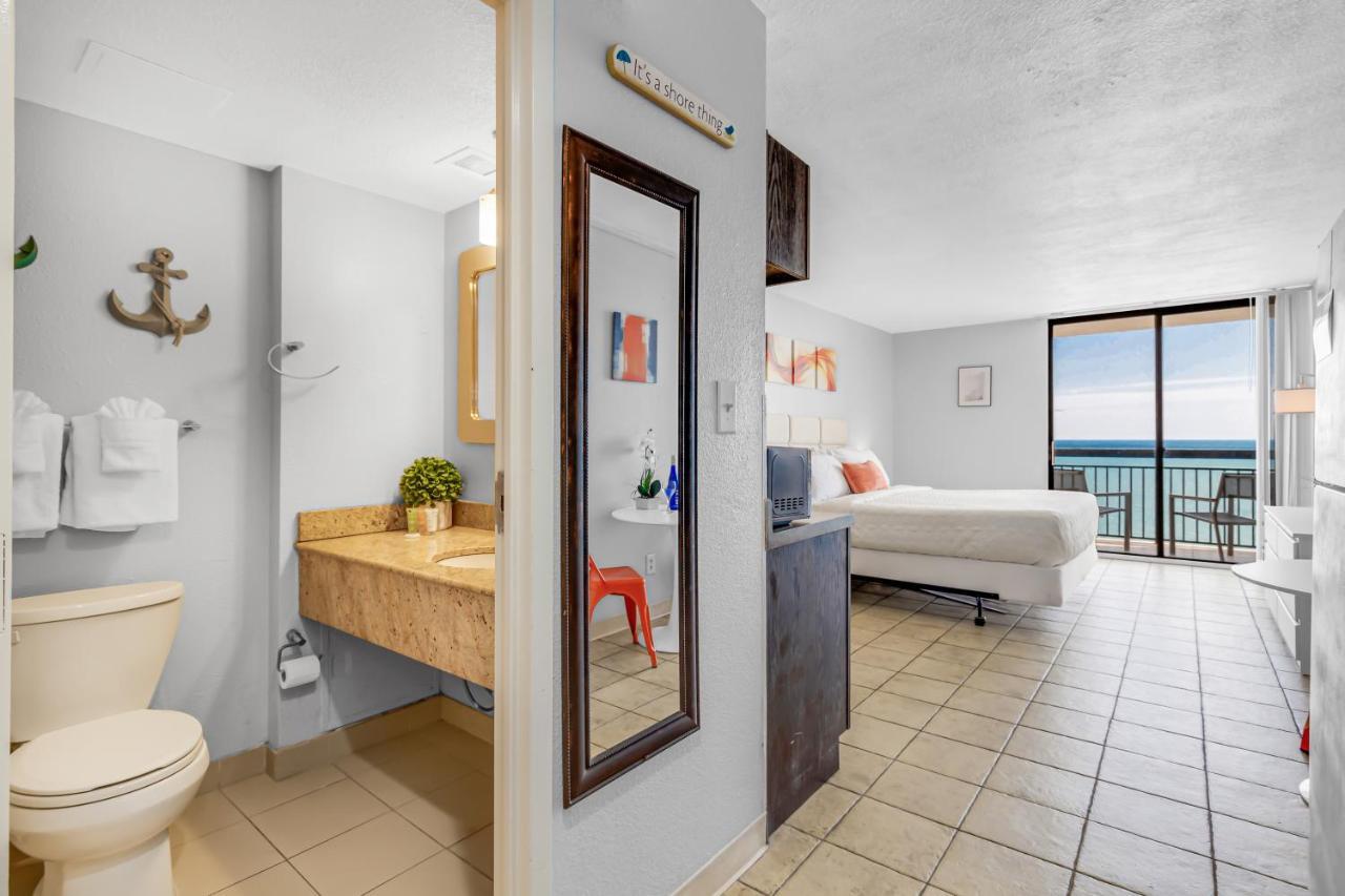 Beachfront Romantic Studio Escape W Perfect View 1212 Myrtle Beach Exteriér fotografie