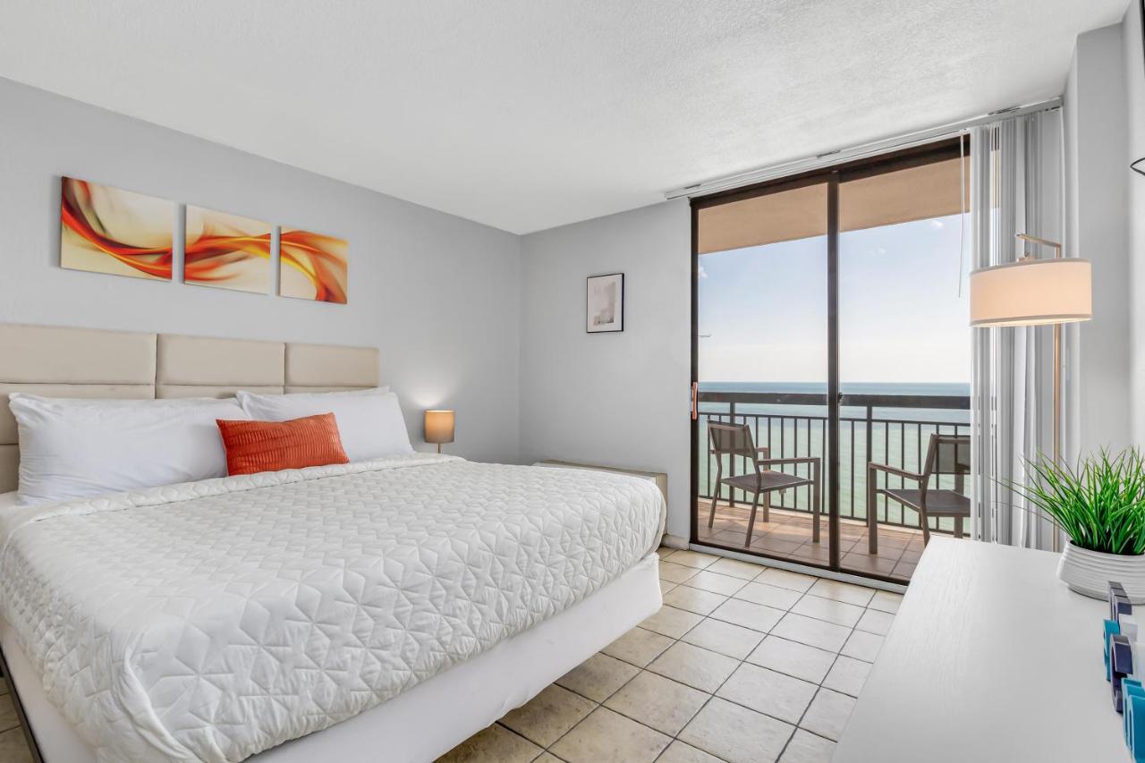 Beachfront Romantic Studio Escape W Perfect View 1212 Myrtle Beach Exteriér fotografie
